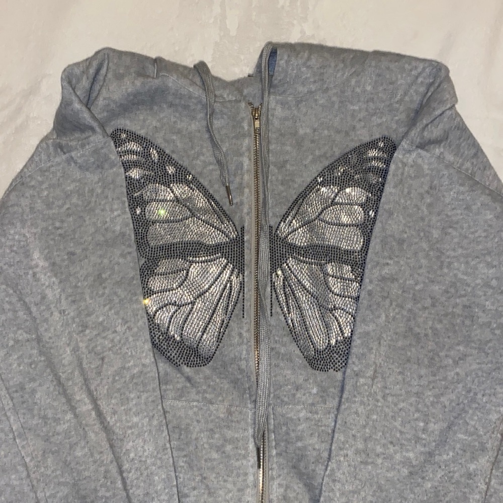SHEIN butterfly hoodie